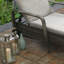 Twitty 170 cm Long Reclining Single Chaise with Cushions