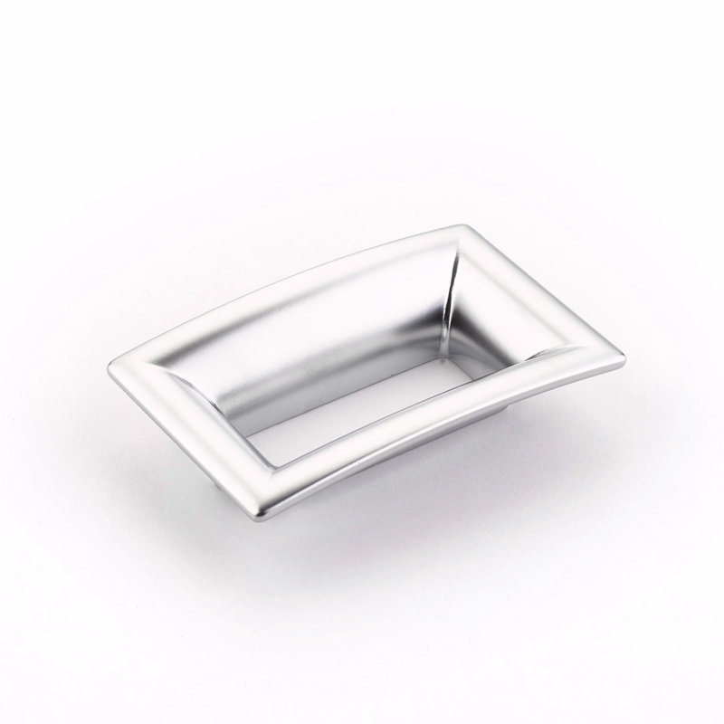 Finestrino Recessed Pull, Matte Chrome