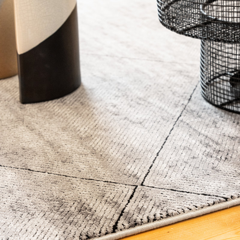 Geometric Area Rug, Rectangular 140 x 200cm