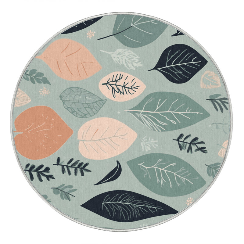 Soft Harvest Rug, Round 8'