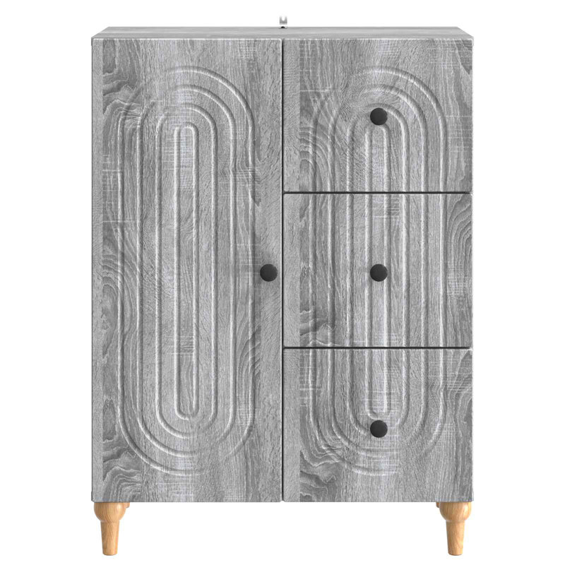 66cm Sideboard, Grey Sonoma
