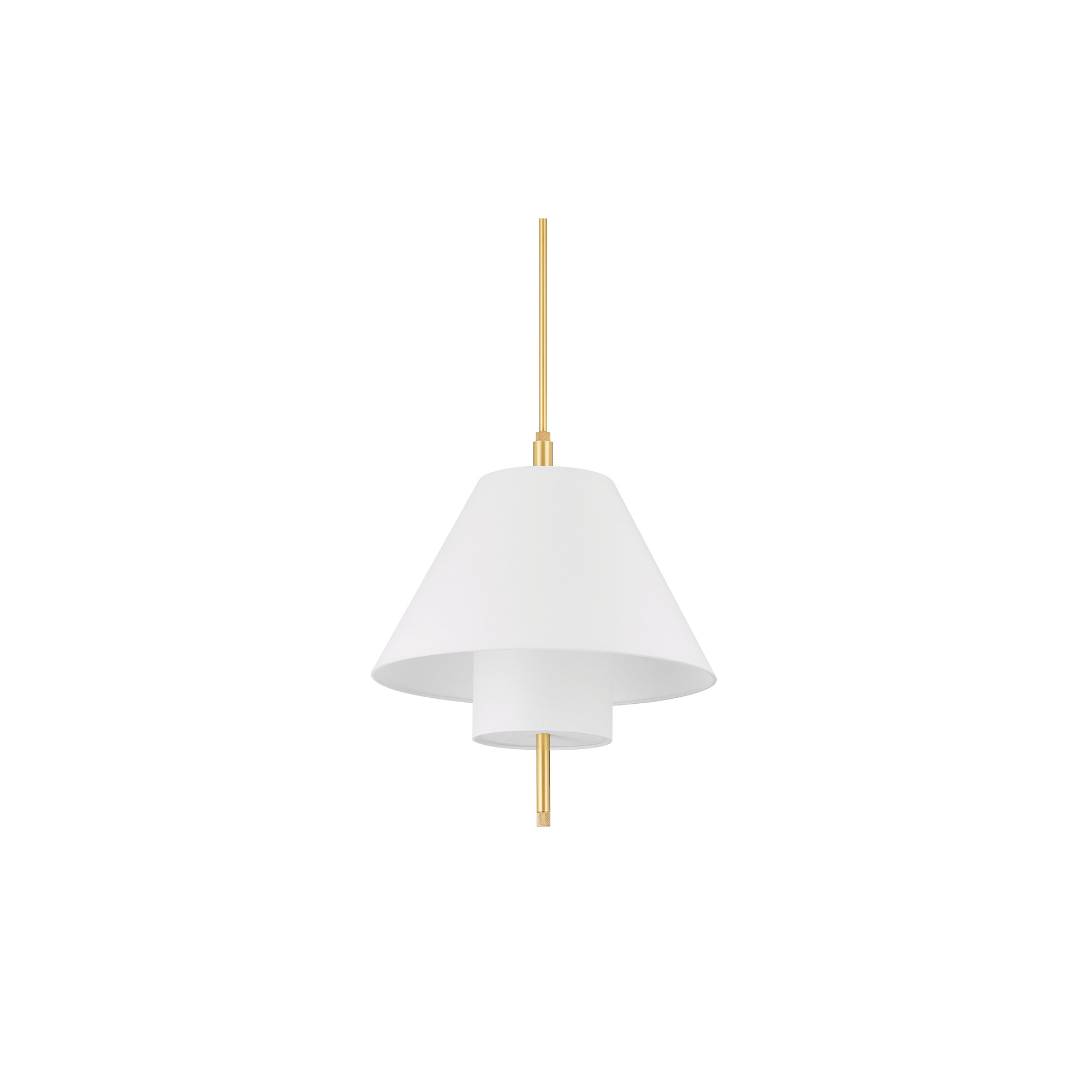 Glenmoore Pendant by PEMBROOKE & IVES, Aged Brass