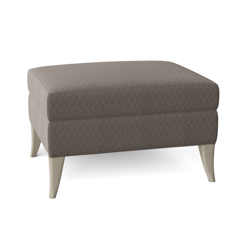Kyle 26.5" Wide Rectangle Standard Ottoman, Hazelnut (8794 17), Almond Buff