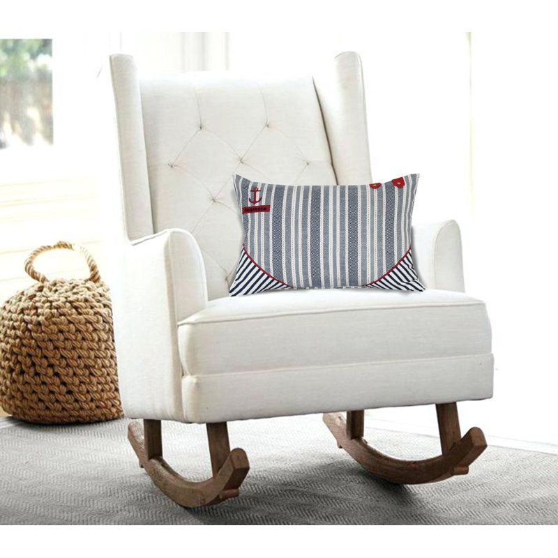 Housse de coussin lombaire en coton Lavery