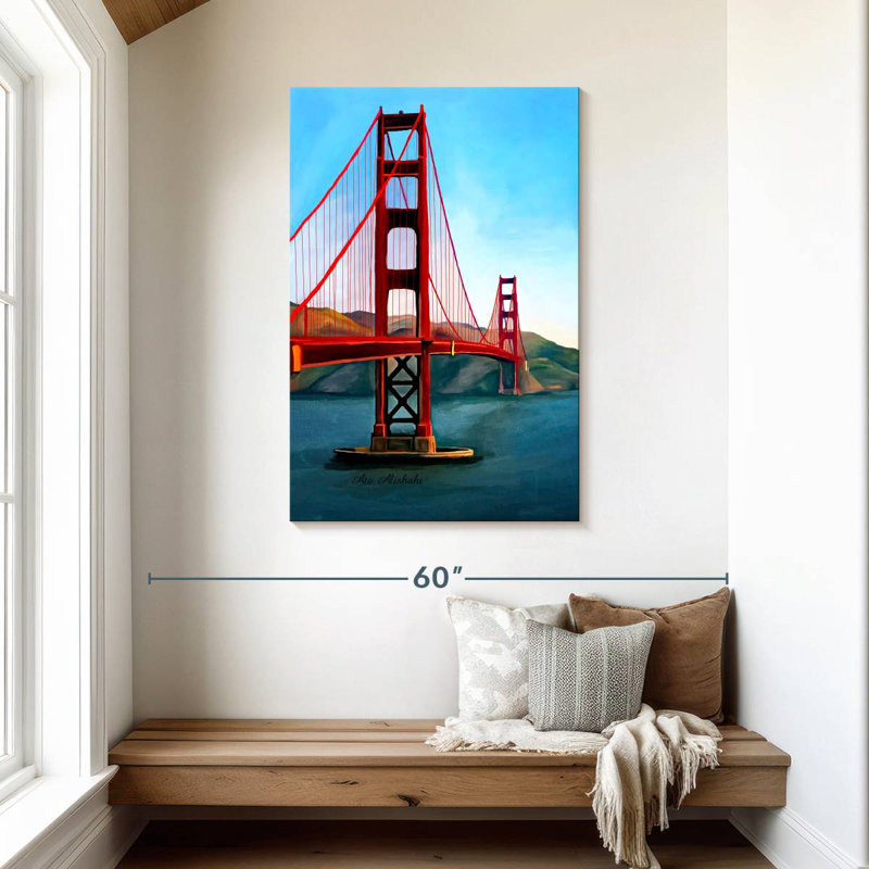 Aime Golden Gate Bridge, 45" H x 30" W