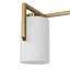 Applique murale 3 lumières pour salle de bain en verre opale classique-2061706861