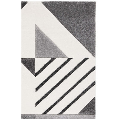 Tapis à motif géométrique Jeromie Performance