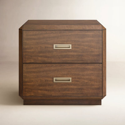 Folia Solid Wood Nightstand