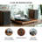 Portable 2 - Speed Turntable Decorative Record Player with Bluetooth-60037596