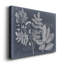 «Foliage On Navy V», reproduction sur toile tendue-1568004595