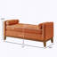 Grand repose-pieds rembourré en tissu Boucle-880304880