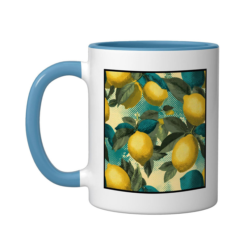 Ceramic Coffee Mug, Blue