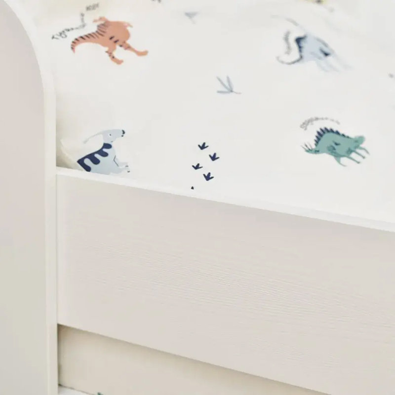 Single (3') Mid Sleepers Midsleeper, Chalk Pink