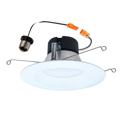 4.88 in. 7.8 W Air-Tight IC Rated LED Retrofit Standard Recessed Lighting Kit