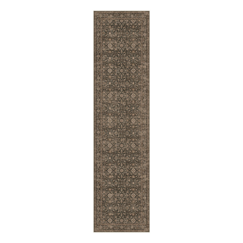 Isla Vintage Oriental Machine Washable Area Rugs With Non-Slip Backing, Runner 2' x 8'