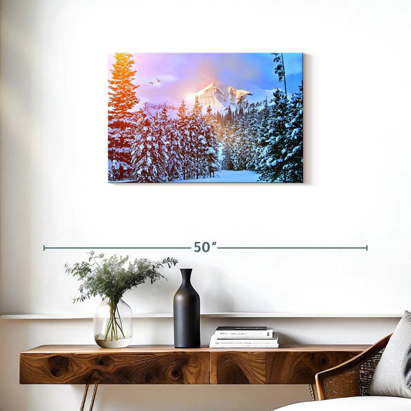 Sebbie Lone Peak At Big Sky, 20" H x 30" W