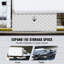 Boîte à outils robuste 36 po, 14 po et 16 po, plaque de diamant en aluminium, verrouillable, garde les outils au sec, construction en alliage d'aluminium pour camion, loquet à poignée en T, idéal pour l'organisation et l'équipement