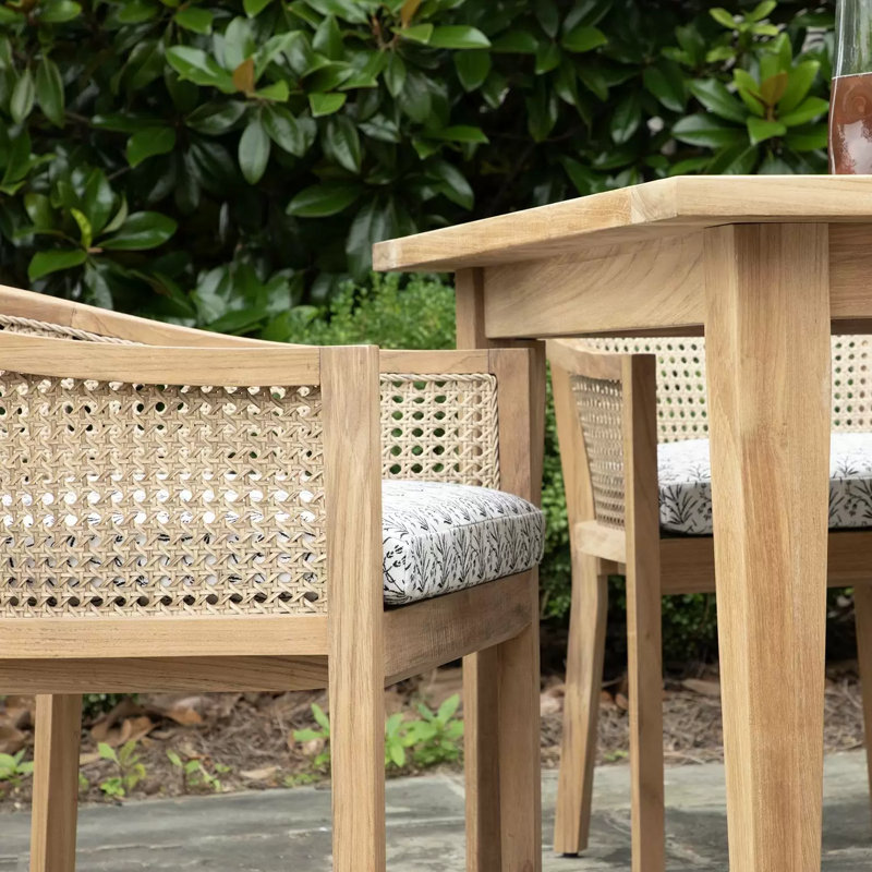 Palma Patio Dining Side Chair with Cushion