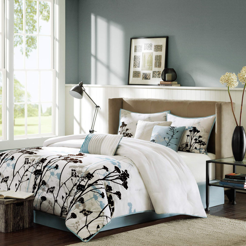 Matilda 7 Piece Comforter Set, Queen Comforter + 7 Additional Pieces