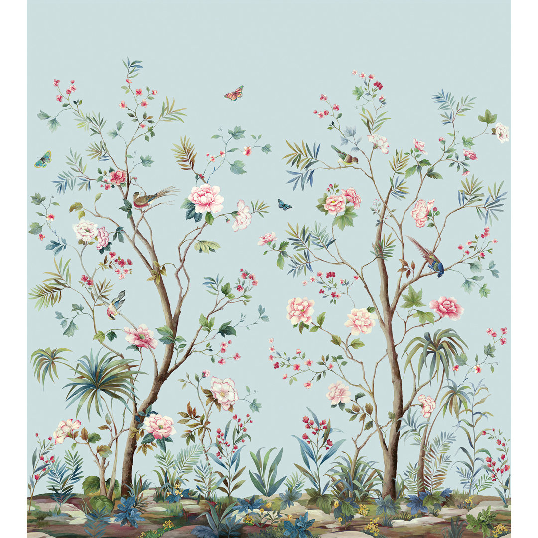 Ashanni 10' L x 108" W Wall Mural Lark Manor™ 