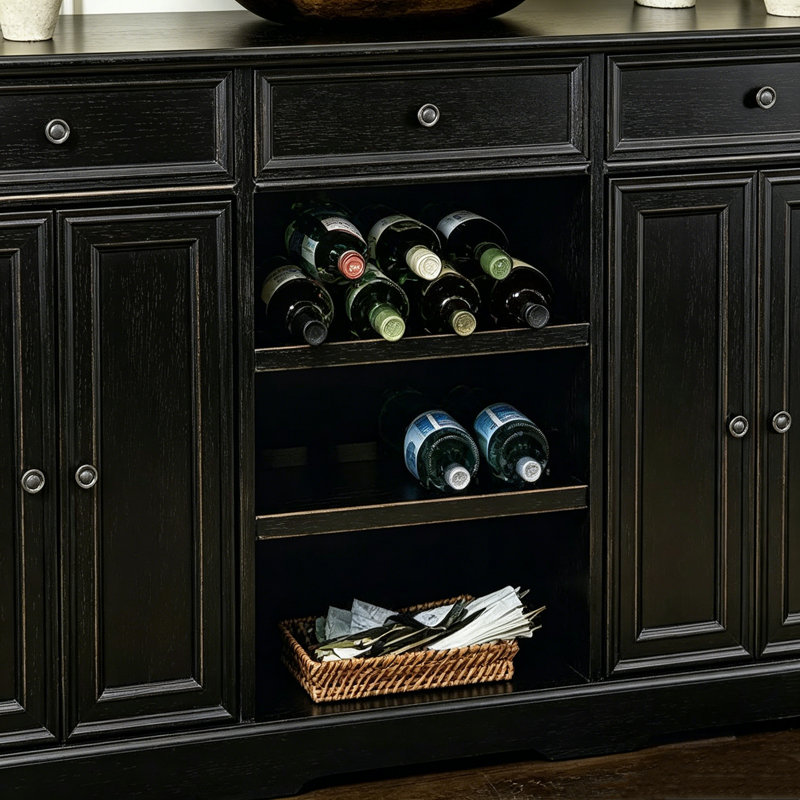 Buffet classique multifonctionnel, Black