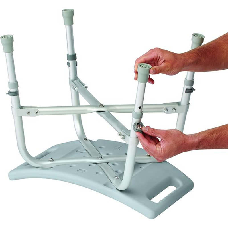 Bariatric Shower Chair Without Back, 550lb. Capacity