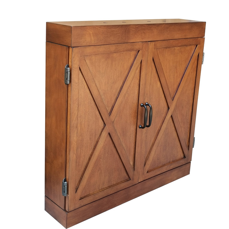 Farmington Dartboard And Cabinet Set