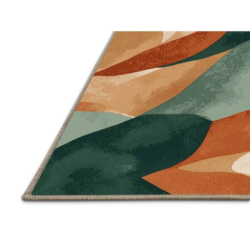 Copper Currents Rug, Rectangle 5' x 8'