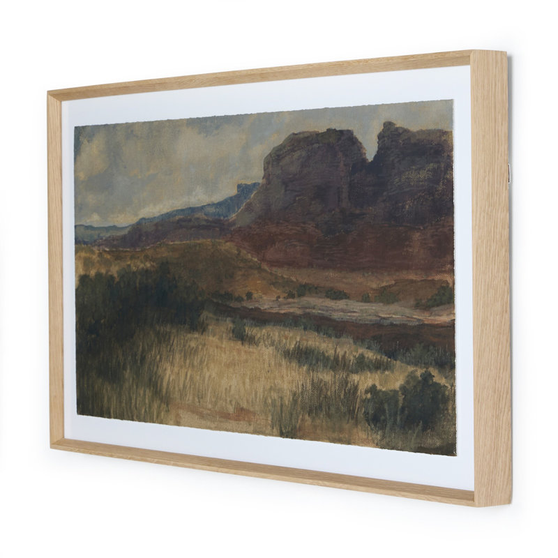 Desert Hues I Painting by Aileen Fitzgerald, 21.5" H x 40" W