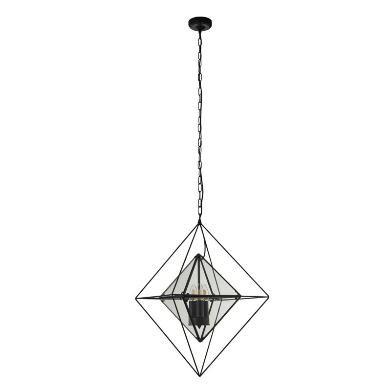 Breunig 3-Light Geometric Chandelier