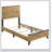Georgina Natural Pine Twin Panel Bed