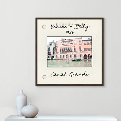 Travel Slide Collection "Venice, Italy - Grand Canal" Print