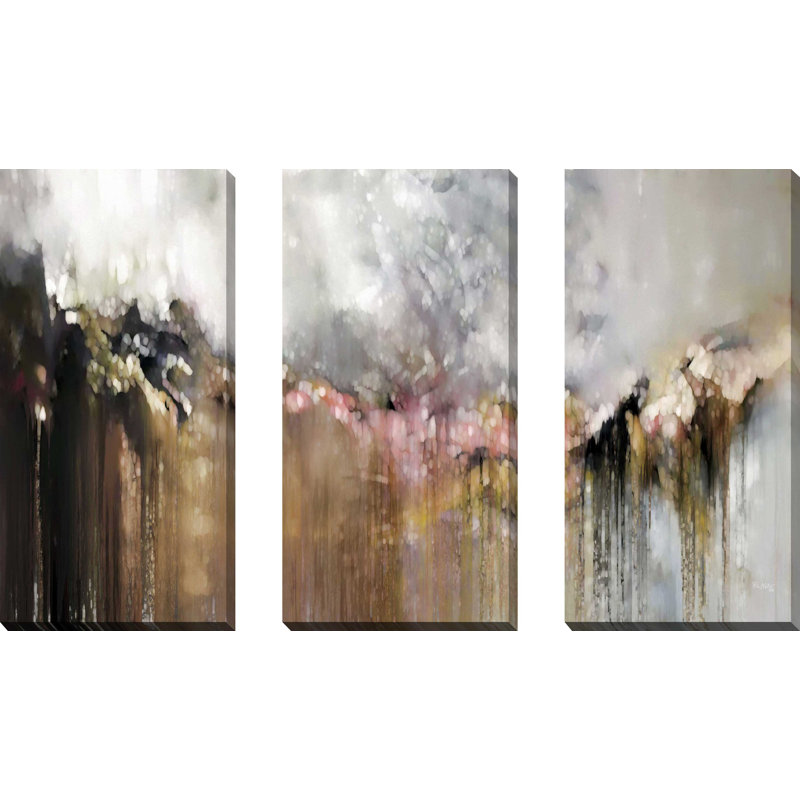 «Psalm 116: 8. As Tears Go By» par Mark Lawrence, ensemble de 3 impressions sur toile