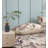 Polyester Machine Printed Floral Fitted Sheet-1011903616
