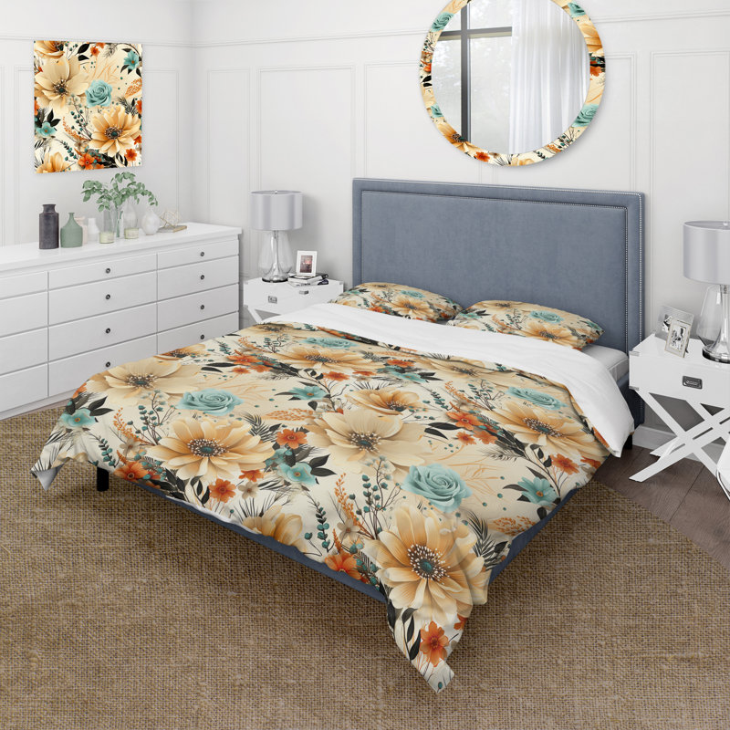 Ensemble de housse de couette Vintage Gypsy Boho, Housse de couette pour très grand lit et 2 très