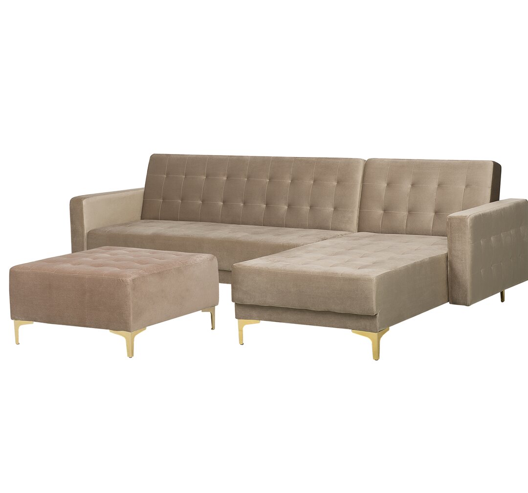 Ecksofa Pinkney mit Bettfunktion