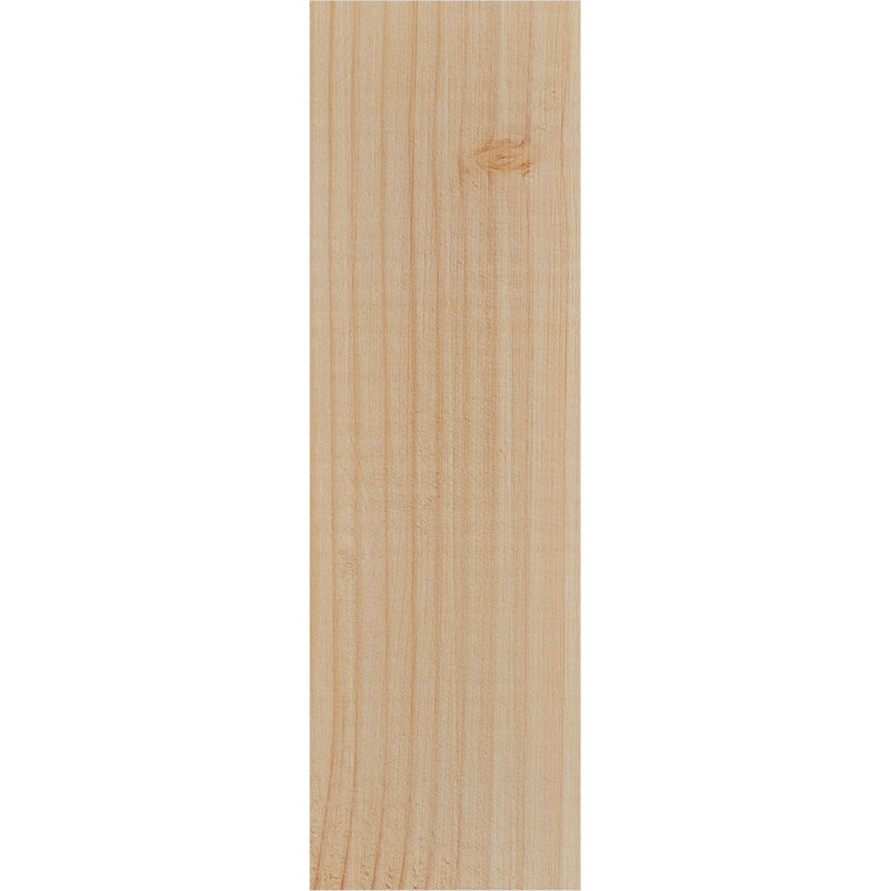 Queue de chevron lisse Del Monte, Sapin de Douglas, H 12 po x l 3 1/2 po x L 32 po