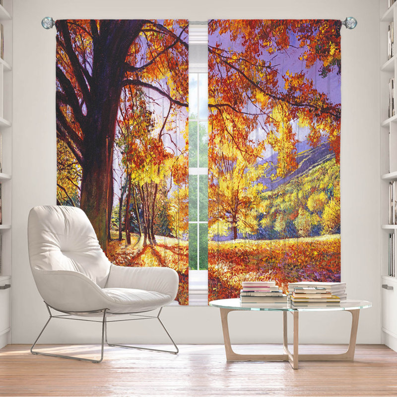 Rideau simple obscurcissant avec passe-tringle Delaughter, L 40 po x L 82 po