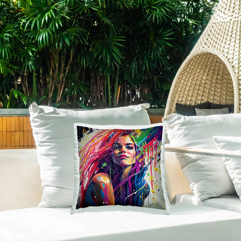 Outdoor Throw Pillow