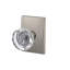 Hobson Non-Turning Glass Knob with Century Trim-27776914