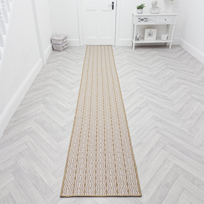 Runner Striped Flatweave Area Rug, Runner 60 x 300 cm
