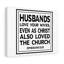 Loved The Church Ephesians - Wrapped Canvas Print-1860910087