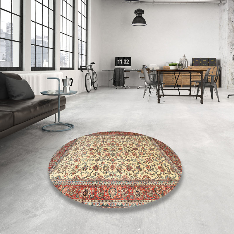 Lexi-Mai Oriental Indoor Rug, Round 8'