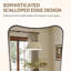 Miroir de salle de bain Contemporary Cadre en acier inoxydable-54144113-58363944