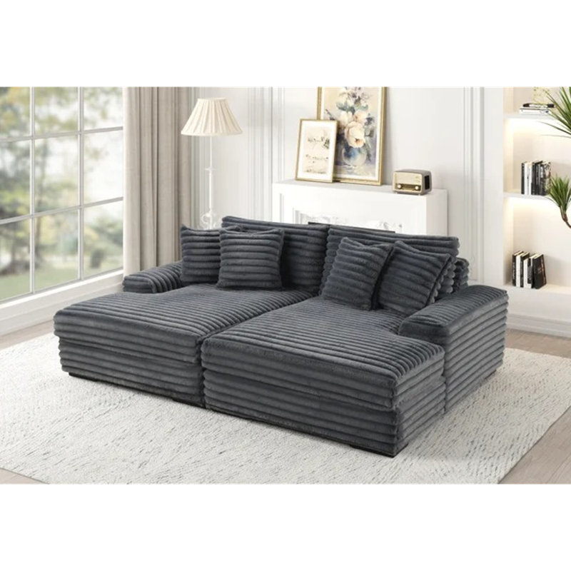 Chaise longue rembourrée Huld