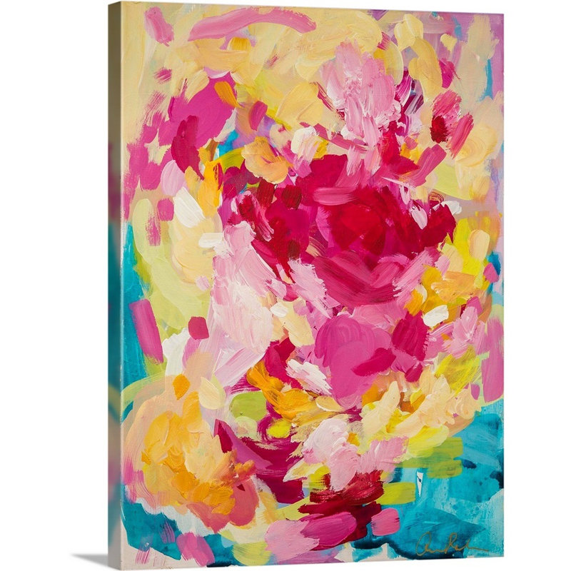 Reproduction d’art sur toile imparfaitement parfaite par Amira Rahim, H 16 po x l 12 po x P 1,25 po, Toile tendue