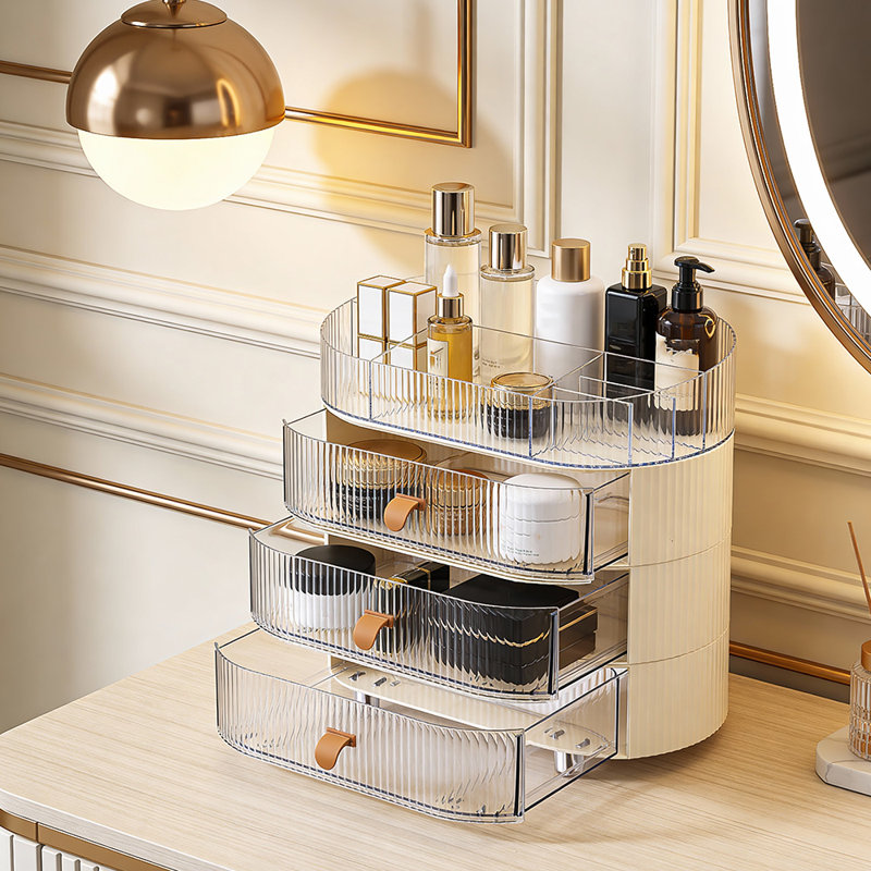 Plastic Makeup Organiser