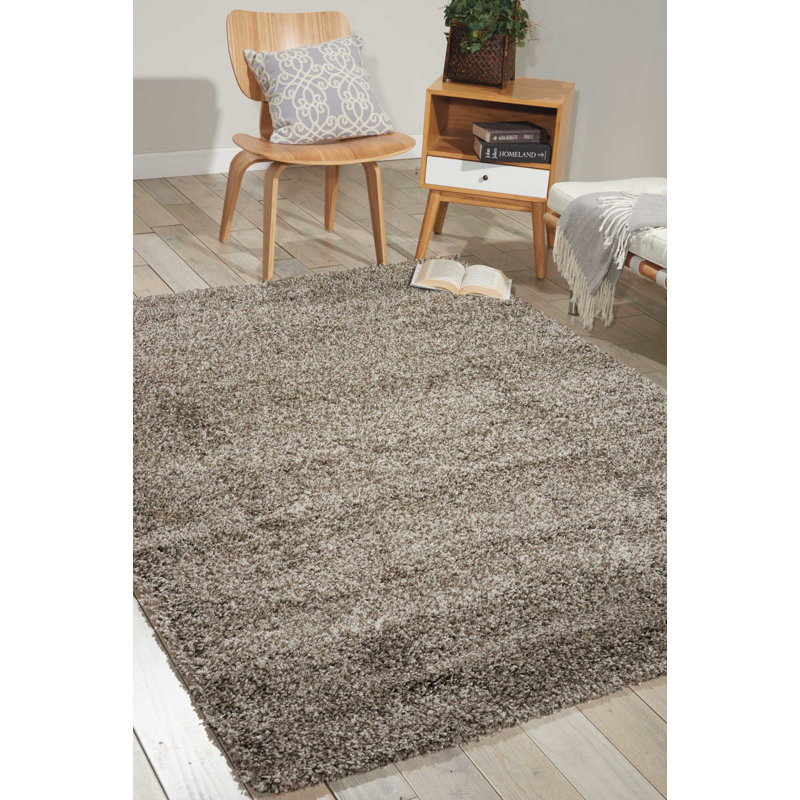 Tapis marocain beige à poils longs Sigrid, Rectangle 7 pi 10 po x 10 pi 10 po