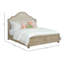 Lit tapissier standard Dealmeida-724992247