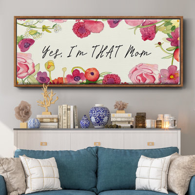 Toile encadrée, collection You Da Mom